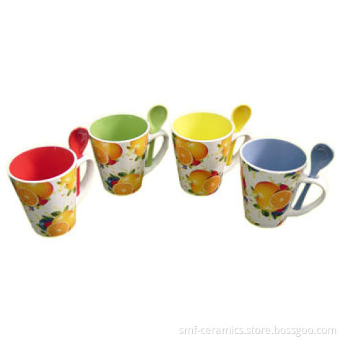 13oz Stoneware/Ceramic Mugs, Available in Various Colors